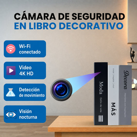 Telecamera di sicurezza decorativa a forma di libro