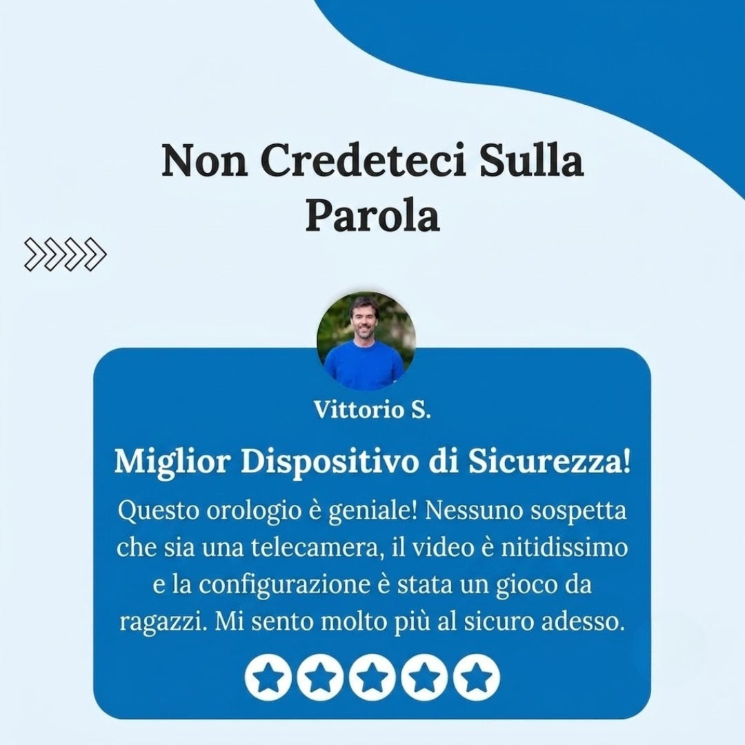 Smartwatch di sorveglianza SafeView